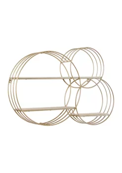 Best Sale 🛒 Contemporary Metal Wall Shelf by Monroe Lane 🤩 -Monroe Lane Sales Belk 22193