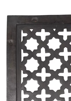 Hot Sale ✨ Traditional Wood Wall Decor by Monroe Lane 🧨 -Monroe Lane Sales Belk 22227