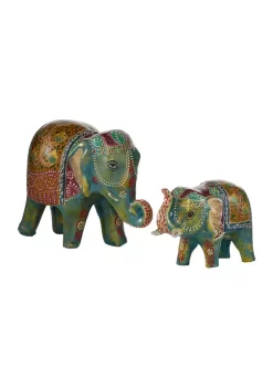 Buy 🎉 Eclectic Ceramic Sculpture - Set of 2 by Monroe Lane 👍 -Monroe Lane Sales Belk 22272