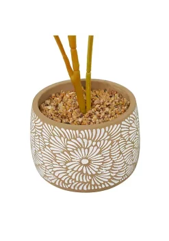 Best Sale 🌟 Bohemian Faux Foliage Artificial Plant by Monroe Lane 🎁 -Monroe Lane Sales Belk 22314