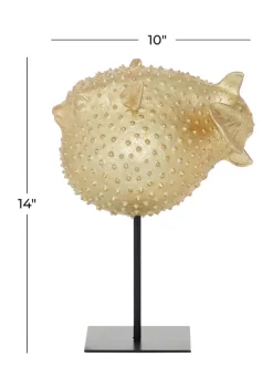 Outlet 😍 Coastal Polyresin Sculpture by Monroe Lane 🧨 -Monroe Lane Sales Belk 22326