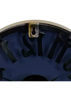 Promo ⭐ Coastal Aluminum Wall Clock by Monroe Lane 🎁 -Monroe Lane Sales Belk 22352