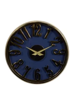 Promo ⭐ Coastal Aluminum Wall Clock by Monroe Lane 🎁 -Monroe Lane Sales Belk 22353