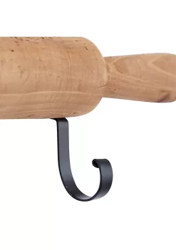 Outlet 🎁 Modern Farmhouse Wood Wall Hook by Monroe Lane ⭐ -Monroe Lane Sales Belk 22374