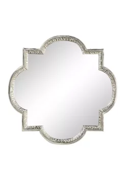 Budget 🔔 Glam Aluminum Wall Mirror by Monroe Lane 🧨
