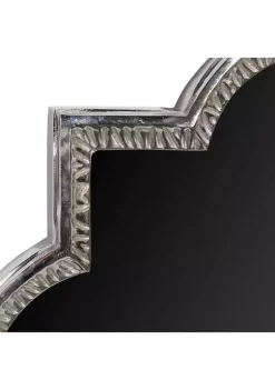 Budget 🔔 Glam Aluminum Wall Mirror by Monroe Lane 🧨 -Monroe Lane Sales Belk 22430