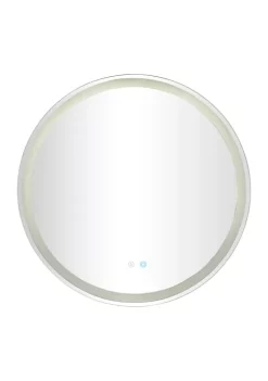 Hot Sale 🔥 Modern Glass Anti Fog Mirror by Monroe Lane 👍 -Monroe Lane Sales Belk 22439