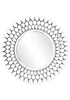 Best deal โ Glam Glass Wall Mirror by Monroe Lane ๐งจ