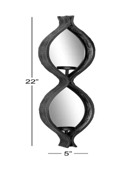 Coupon ⌛ Metal Wall Sconce - Set of 2 by Monroe Lane ❤️ -Monroe Lane Sales Belk 2245