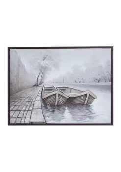 Brand new 🔔 Coastal Wood Framed Wall Art by Monroe Lane 😀