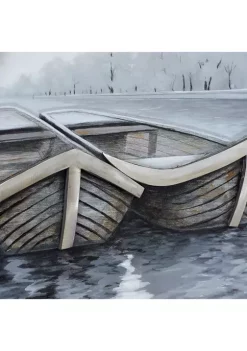 Brand new 🔔 Coastal Wood Framed Wall Art by Monroe Lane 😀 -Monroe Lane Sales Belk 22497