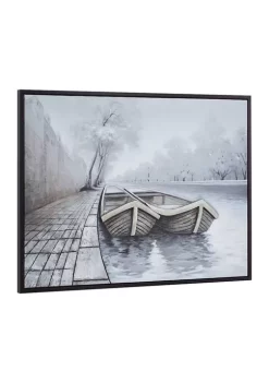 Brand new 🔔 Coastal Wood Framed Wall Art by Monroe Lane 😀 -Monroe Lane Sales Belk 22499