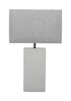 Outlet ๐งจ Traditional Cement Table Lamp by Monroe Lane ๐