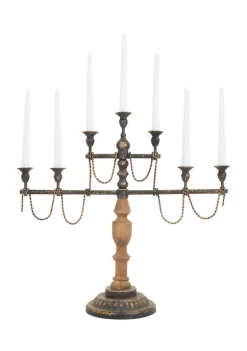 Outlet 👏 Vintage Iron Candelabra by Monroe Lane 👏