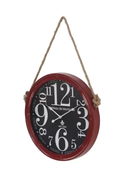 Best deal 👍 Wood Wall Clock by Monroe Lane 🧨 -Monroe Lane Sales Belk 2257