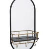 Best Sale 😉 Modern Metal Wall Mirror by Monroe Lane 💯