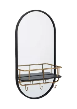 Best Sale 😉 Modern Metal Wall Mirror by Monroe Lane 💯