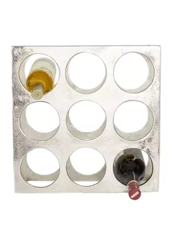 Wholesale 😀 Contemporary Aluminum Wine Rack by Monroe Lane 🔔 -Monroe Lane Sales Belk 22590