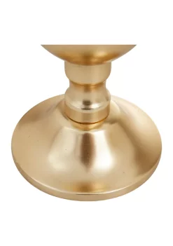 Top 10 ❤️ Transitional Aluminum Candle Holder - Set of 3 by Monroe Lane 👏 -Monroe Lane Sales Belk 22631