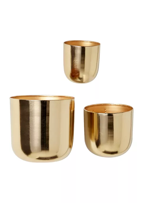 Brand new π Contemporary Metal Planter - Set of 3 by Monroe Lane π₯ 1 Brand new π Contemporary Metal Planter - Set of 3 by Monroe Lane π₯