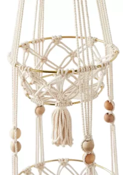 Cheap ✨ Bohemian Fabric Wall Planter by Monroe Lane 🤩 -Monroe Lane Sales Belk 22685