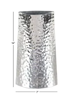 Brand new ⌛ Contemporary Stainless Steel Vase by Monroe Lane 😀 -Monroe Lane Sales Belk 22707
