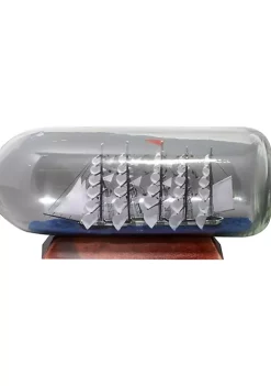 Budget 👏 Coastal Glass Sculpture by Monroe Lane 🔥 -Monroe Lane Sales Belk 22711