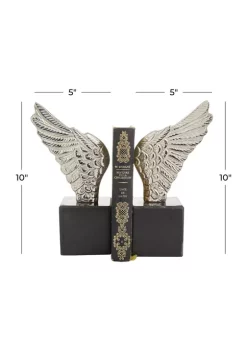 Deals 🤩 Contemporary Aluminum Bookends - Set of 2 by Monroe Lane 🤩 -Monroe Lane Sales Belk 2276