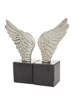 Deals 🤩 Contemporary Aluminum Bookends - Set of 2 by Monroe Lane 🤩 -Monroe Lane Sales Belk 2277