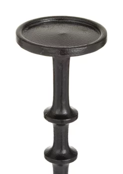 Outlet 🔥 Iron Industrial Candle Holder Set of 3 by Monroe Lane 👍 -Monroe Lane Sales Belk 22817