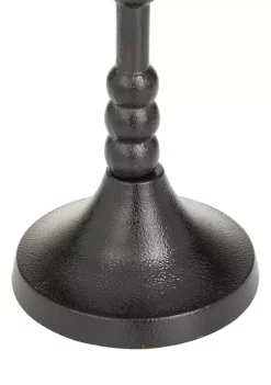 Outlet 🔥 Iron Industrial Candle Holder Set of 3 by Monroe Lane 👍 -Monroe Lane Sales Belk 22818