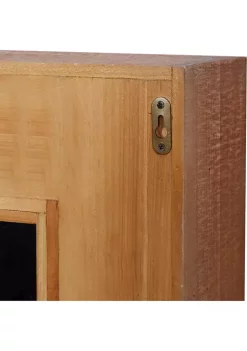 Top 10 👍 Wood Farmhouse Wall Mirror by Monroe Lane 🌟 -Monroe Lane Sales Belk 22857