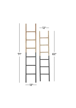 New 🧨 Industrial Metal Ladder - Set of 2 by Monroe Lane 😀 -Monroe Lane Sales Belk 22868