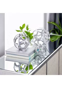 Buy 😍 Contemporary Aluminum Sculpture - Set of 3 by Monroe Lane 💯 -Monroe Lane Sales Belk 2287