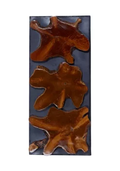 Budget βοΈ Rustic Teak Wood Wall Decor by Monroe Lane π