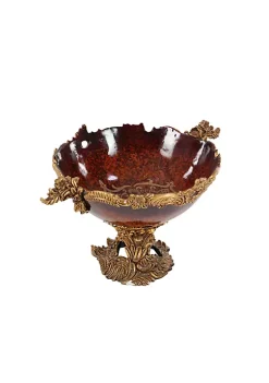 Best reviews of ❤️ Traditional Polystone Decorative Bowl by Monroe Lane 🎉 -Monroe Lane Sales Belk 2292