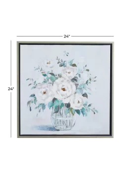 Brand new 😀 French Country Canvas Framed Wall Art by Monroe Lane 💯 -Monroe Lane Sales Belk 23041