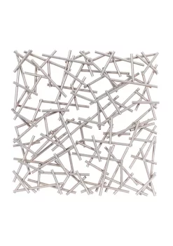 Flash Sale 🔥 Iron Contemporary Wall Décor - Set of 2 by Monroe Lane 🤩 -Monroe Lane Sales Belk 23067
