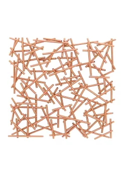 Flash Sale 🔥 Iron Contemporary Wall Décor - Set of 2 by Monroe Lane 🤩 -Monroe Lane Sales Belk 23068