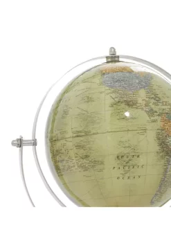 Best Sale 🥰 Traditional Stainless Steel Globe by Monroe Lane 🔥 -Monroe Lane Sales Belk 23123