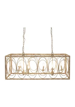 Buy 😀 Vintage Metal Chandelier by Monroe Lane 🤩 -Monroe Lane Sales Belk 23144