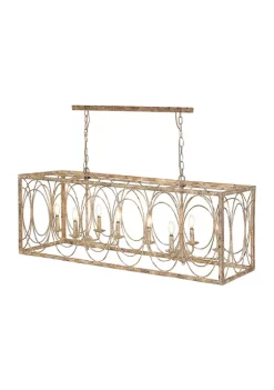 Buy 😀 Vintage Metal Chandelier by Monroe Lane 🤩 -Monroe Lane Sales Belk 23145