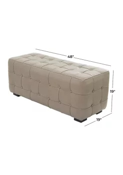 Cheap 🎉 Traditional Teak Wood Bench by Monroe Lane ✨ -Monroe Lane Sales Belk 23149