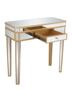 New 🥰 Glam Glass Console Table by Monroe Lane 🌟 -Monroe Lane Sales Belk 23160