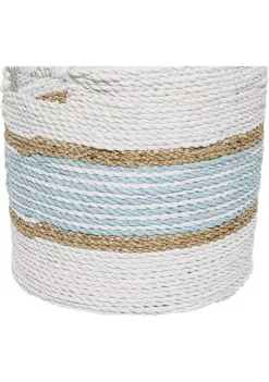 Cheap 🛒 Coastal Wood Storage Basket - Set of 3 by Monroe Lane ❤️ -Monroe Lane Sales Belk 23207