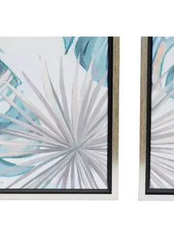 Best Pirce 🛒 Coastal Canvas Framed Wall Art - Set of 2 by Monroe Lane 🎁 -Monroe Lane Sales Belk 23213