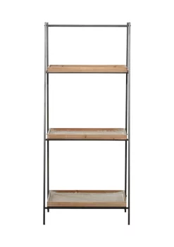 Discount ❤️ Industrial Wood Shelving Unit by Monroe Lane 🔔
