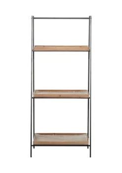 Discount ❤️ Industrial Wood Shelving Unit by Monroe Lane 🔔 -Monroe Lane Sales Belk 23227