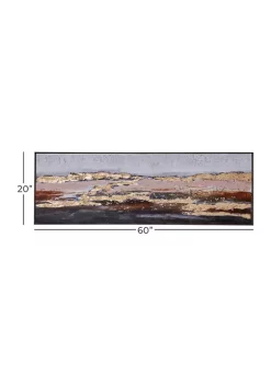 Discount 🎁 Contemporary Canvas Framed Wall Art by Monroe Lane 🛒 -Monroe Lane Sales Belk 23232