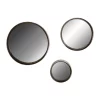 Budget 🌟 Contemporary Metal Wall Mirror - Set of 3 by Monroe Lane 😍